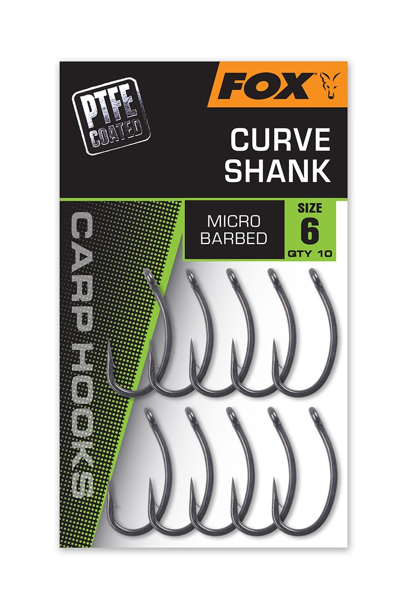 FOX Haczyki Karpiowe Curve Shank nr 8