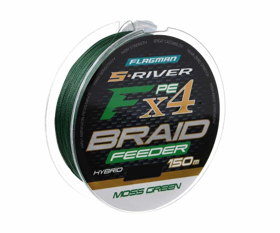 Flagman Plecionka S-River PE Braid Hybrid F4 Feeder 0,12mm