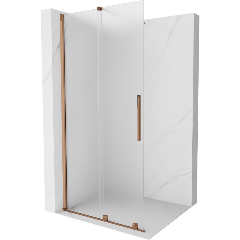 Ścianka prysznicowa Mexen Velar różowe złoto 100x200 cm 871-100-000-33-60 1 szt.