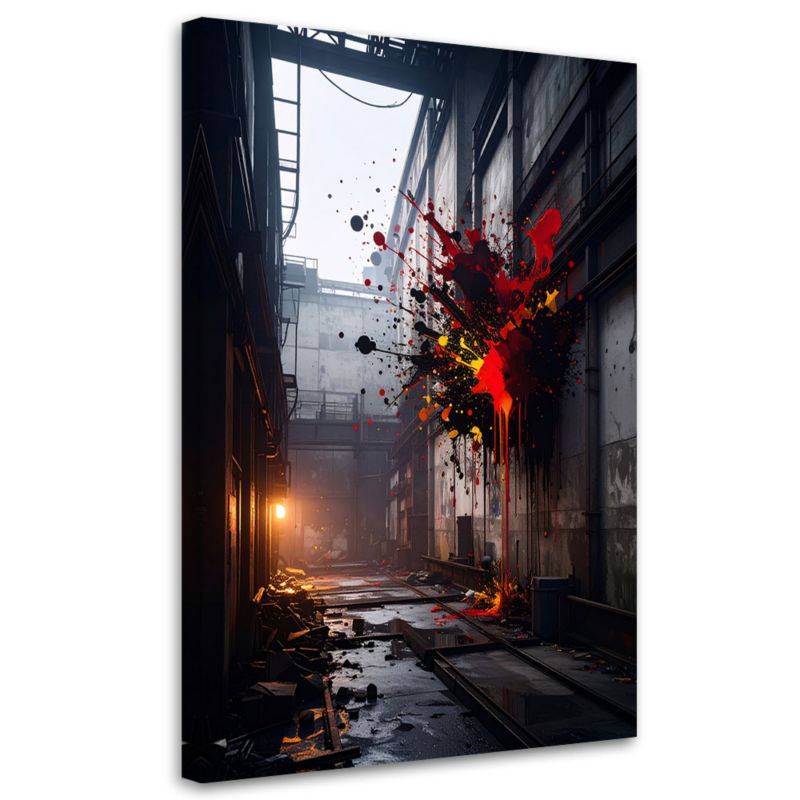 Obraz do salonu sypialni kuchni biura loftu Feeby Industrialna 70x100cm 1szt