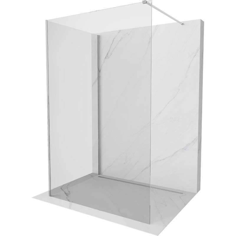 Ścianka prysznicowa Mexen Kioto chrom transparent 130 x 115 cm 800-130-212-01-00-115 1 szt.