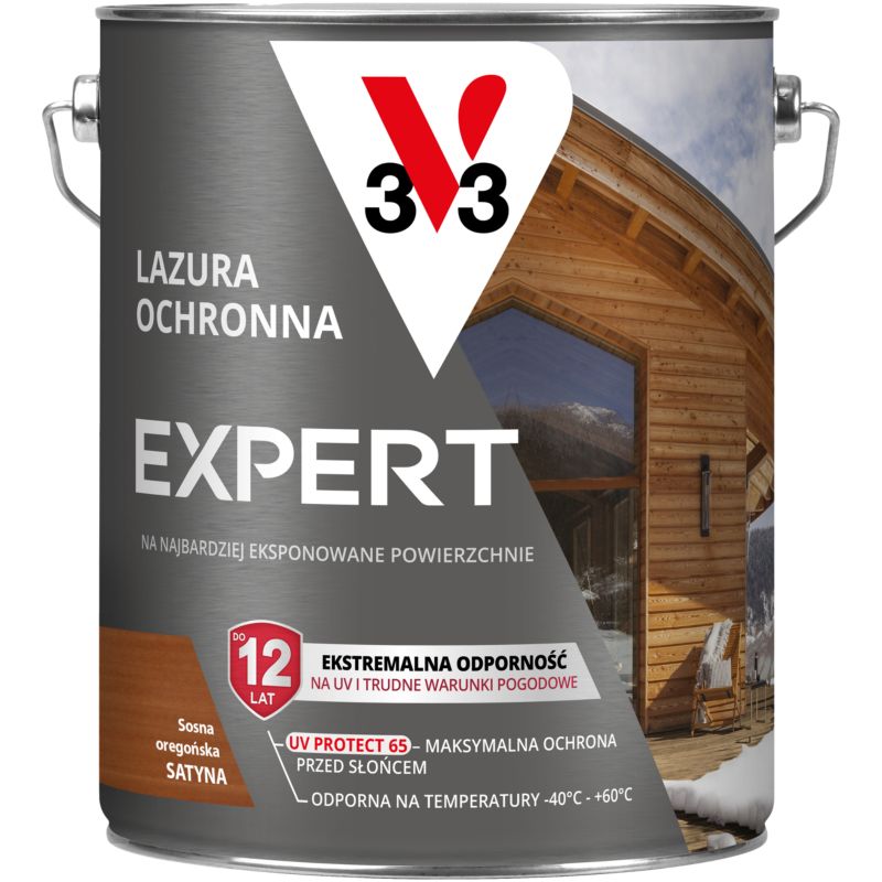 Lazura ochronna V33 Expert sosna oregońska 5 l