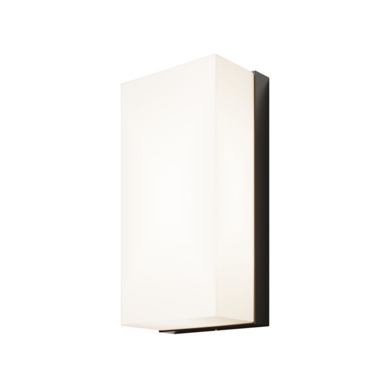 Kinkiet ścienny zewnętrzny Maytoni Badd grafitowo-biały LED 10W 3000K 700lm prostokątny IP54 wym: 20 x 10 x 7 cm - 1 szt.