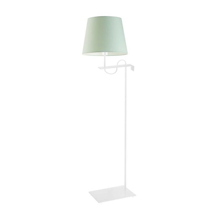 Lampa stojąca Volta Light Factory podłogowa z abażurem miętowy stożek POINT 1szt.