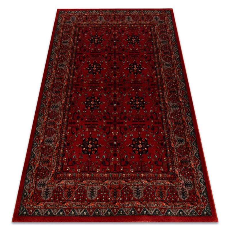 Dywan RugsX 67x130 cm bordo OSTA757 1 szt.