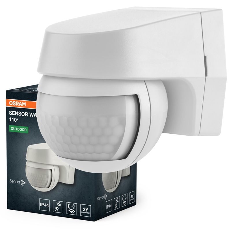 Czujnik Ruchu i Zmierzchu Osram Zewnętrzny LED Biały IP44 1 szt