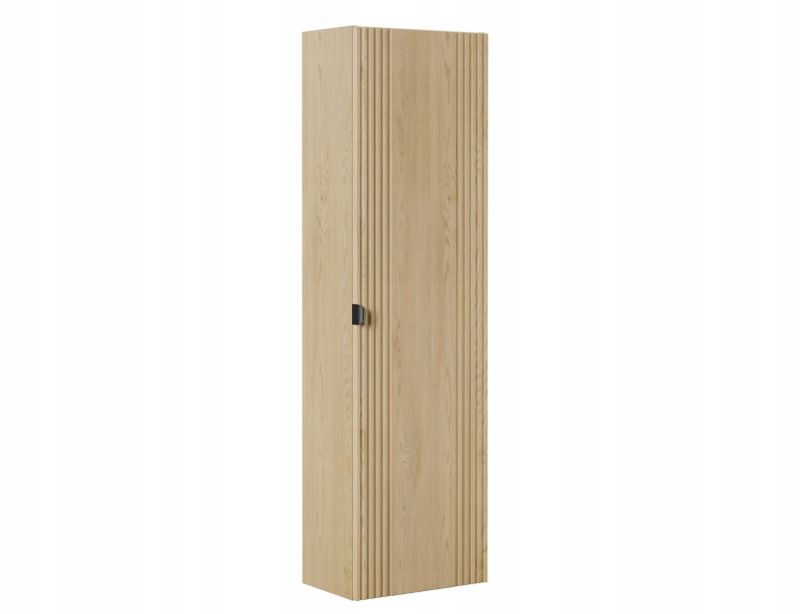 Słupek łazienkowy Furnidea 140 cm dąb Cremona ryflowany Ovalia Cremona 1 szt.