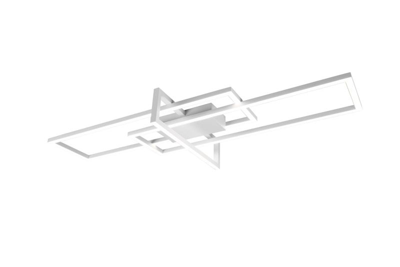 Lampa sufitowa wisząca Trio Salinas 7879 biała nowoczesna wbudowany LED 34W 1 szt.