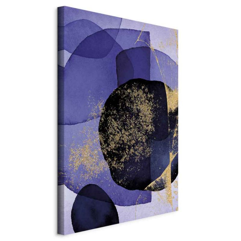 Obraz Artgeist Fioletowy kalejdoskop 20 x 30 cm płótno włoskie 1 szt