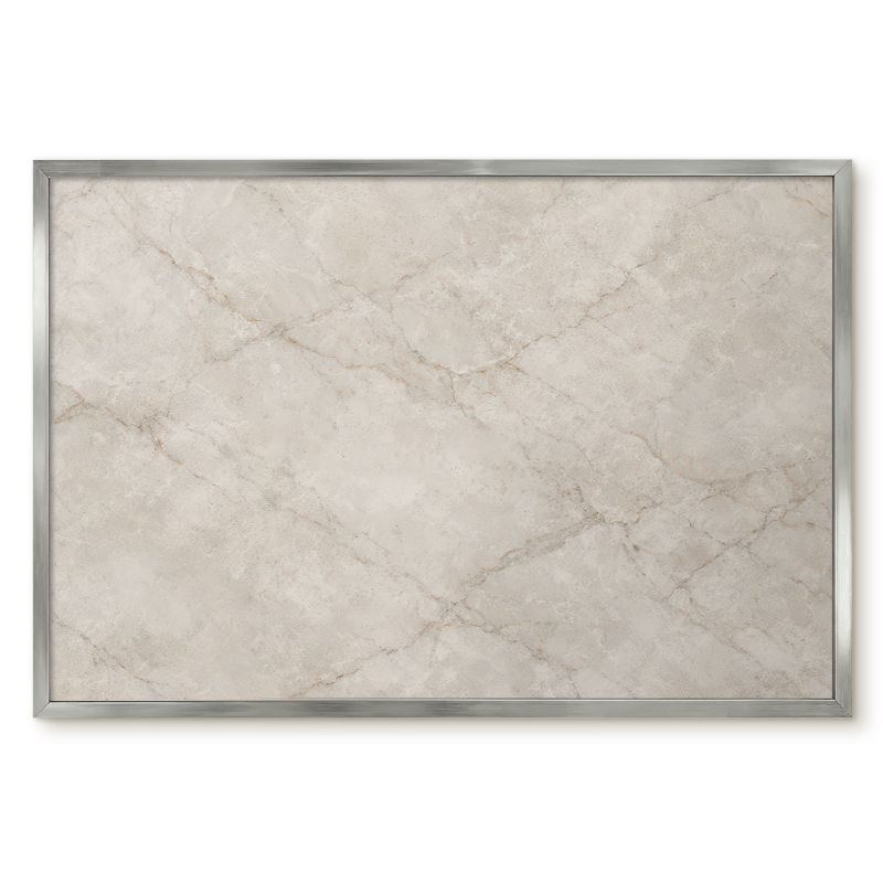 Tablica Magnetyczna Tulup 60x40 cm Naturalna elegancja 2 - Srebrna rama Do salonu, sypialni 1 szt.
