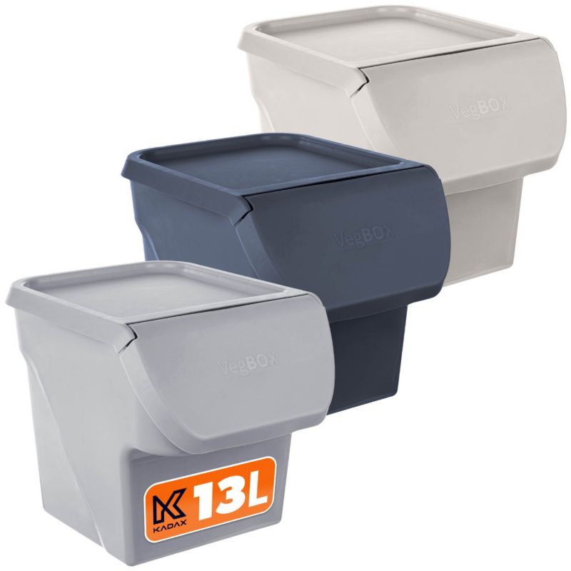 Pojemnik KADAX kuchenny na ziemniaki warzywa karmę 3 szt.