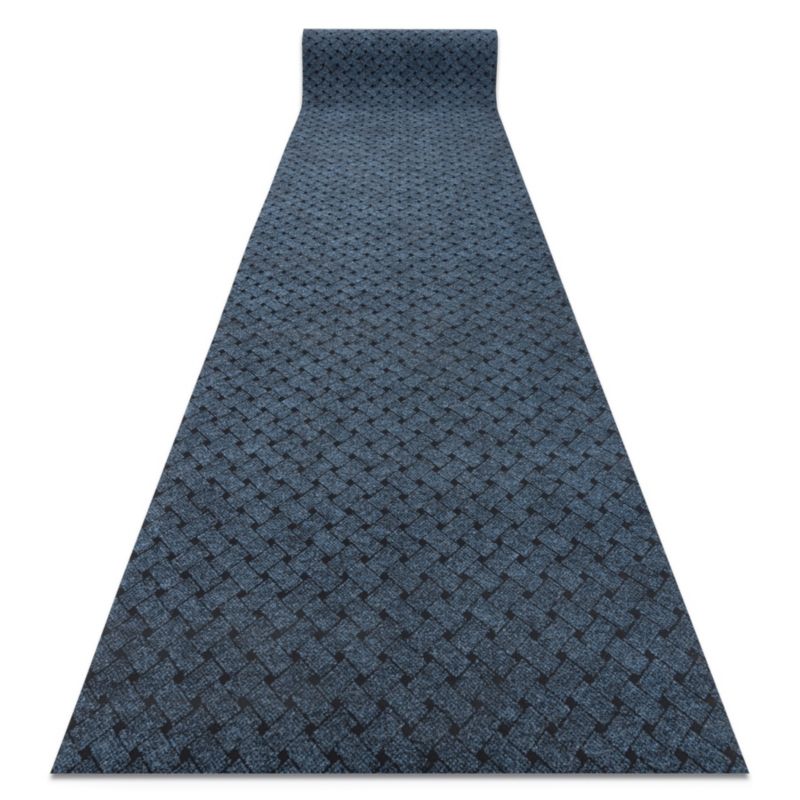 Wycieraczka RugsX 100x400 cm niebieski 125803 1 szt.