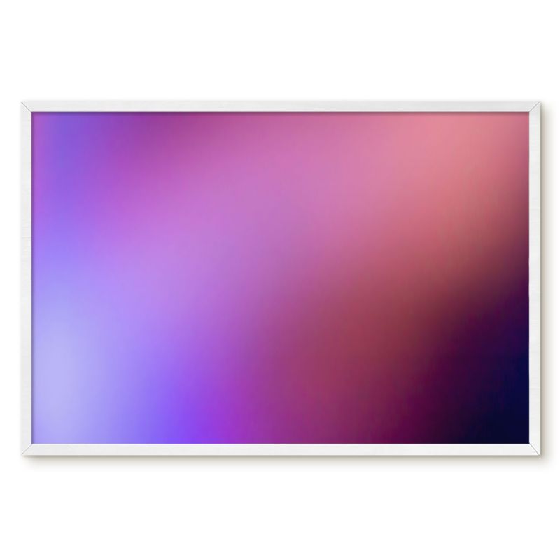 Tablica Magnetyczna Do Notatek Tulup 60x40 cm Kolory harmonii - Biała rama Do salonu, sypialni 1 szt.
