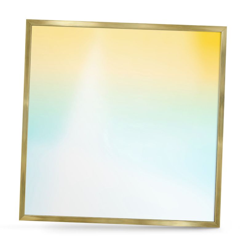 Tablica magnetyczna dekoracyjna ArtPrintCave 50x50 Pastelowy relaks w złotej ramie 1szt