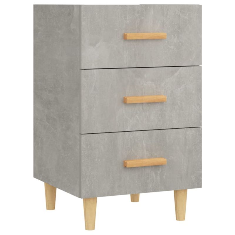 Szafka nocna WaszeMeble betonowy szary WM-812082 1 szt.