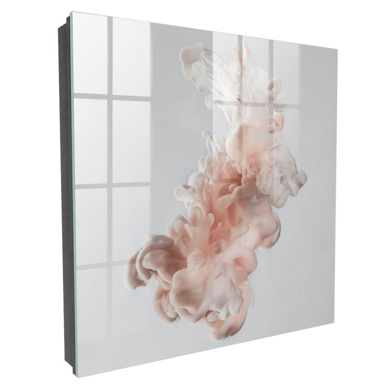 Organizer Na Klucze Tulup 30x30 cm Płynna elegancja - Czarna - Otwierana na lewo 1 szt.