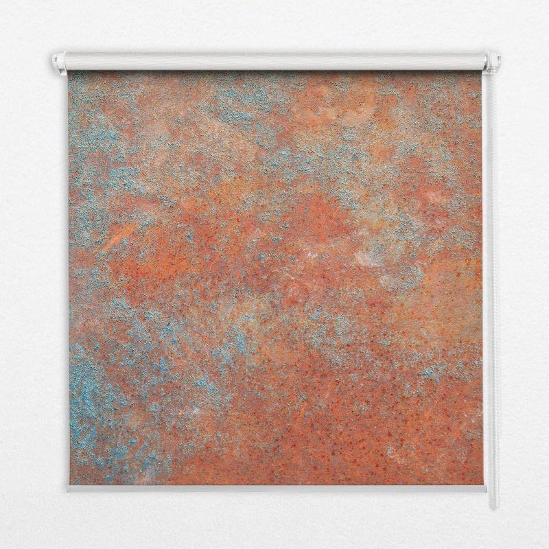 Roleta Do Sypialni Tulup 110x140 cm Pomarańczowa Blacha Montaż do ściany/sufitu 1 szt.