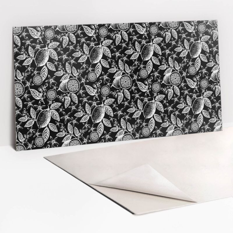 Panel samoprzylepny Tulup 100x50 cm Czarno biała abstrakcja 1 szt. II