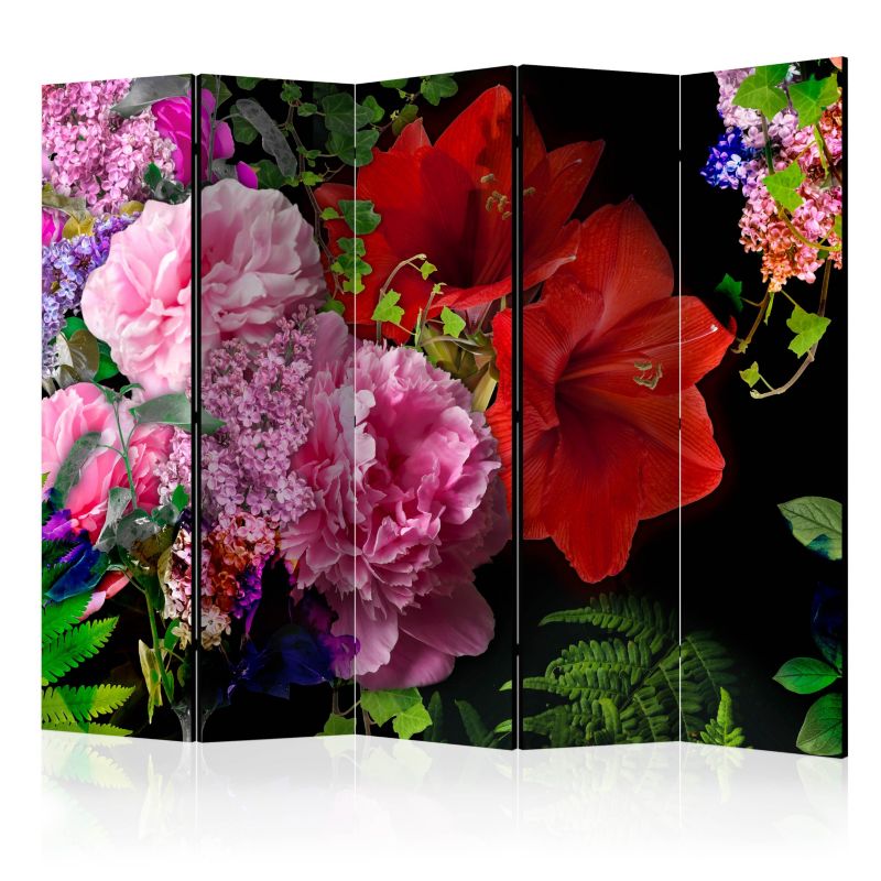 Parawan jednostronny Artgeist Kwiaty 225x172 cm Kwiaty 1 szt