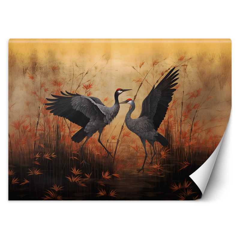 Fototapeta Feeby Żuraw Natura Ptaki 450x315 1 szt