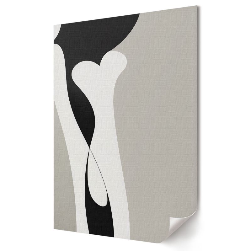 Plakat canvas Wallfluent Format A3 Dynamiczna kompozycja Artysta Luxo 1 szt.
