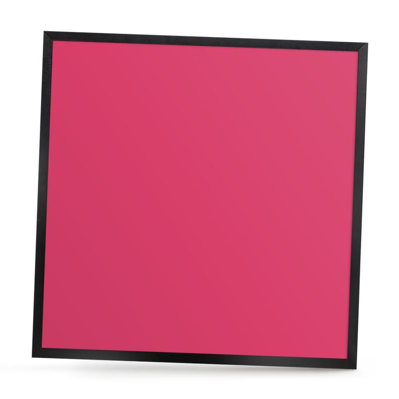 Tablica magnetyczna do salonu ArtPrintCave 50x50 Róż energetyczny w czarnej ramie 1szt
