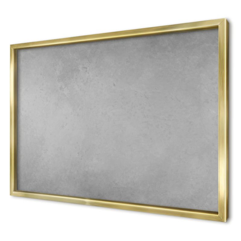 Ozdobna tablica na magnesy Wallfluent 60x40 Srebrzysta mgła w złotej ramie 1szt