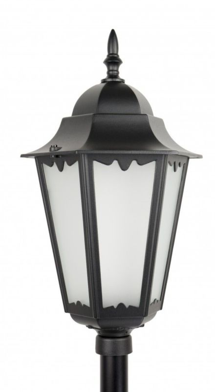 Lampa ogrodowa stojąca SU-MA Retro czarna 1 x E27 x IP43 wym: 115 x 23 x 23 cm - 1 szt.