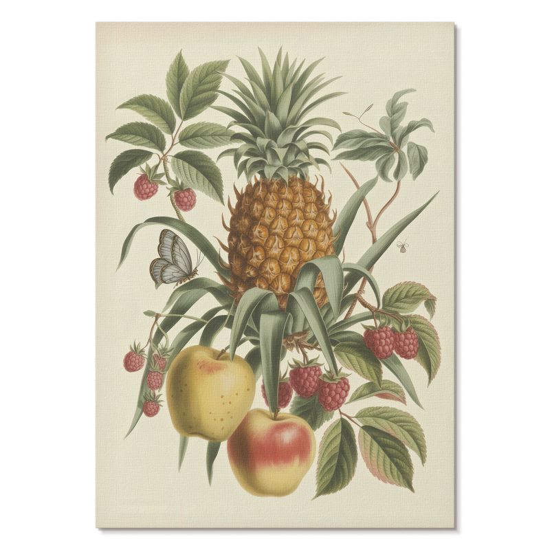 Obraz Plakat Canvas Tulup 21x29,7 cm (A4) Botaniczne owoce Do salonu, kuchni, sypialni 1 szt.
