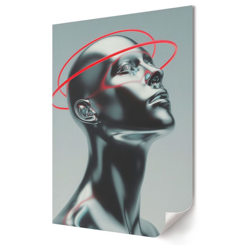 Plakat na płótnie Wallfluent Format A3 Nowoczesna rzeźba Artysta Sarena Mundo 1 szt.