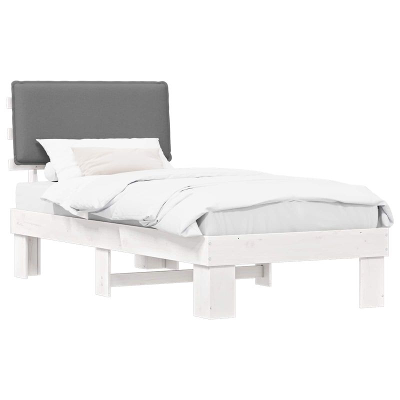 Łóżko Drewniane WaszeMeble 80x200 cm Białe WM-877313 1 szt.