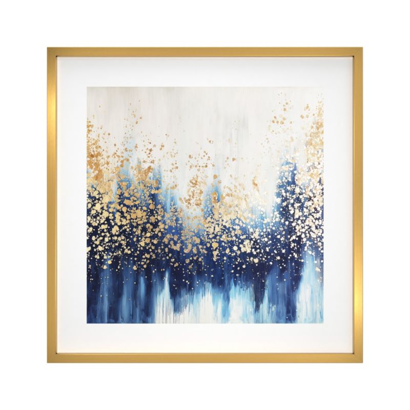 Plakat w ramie 50 x 50 cm deszczowy dzień