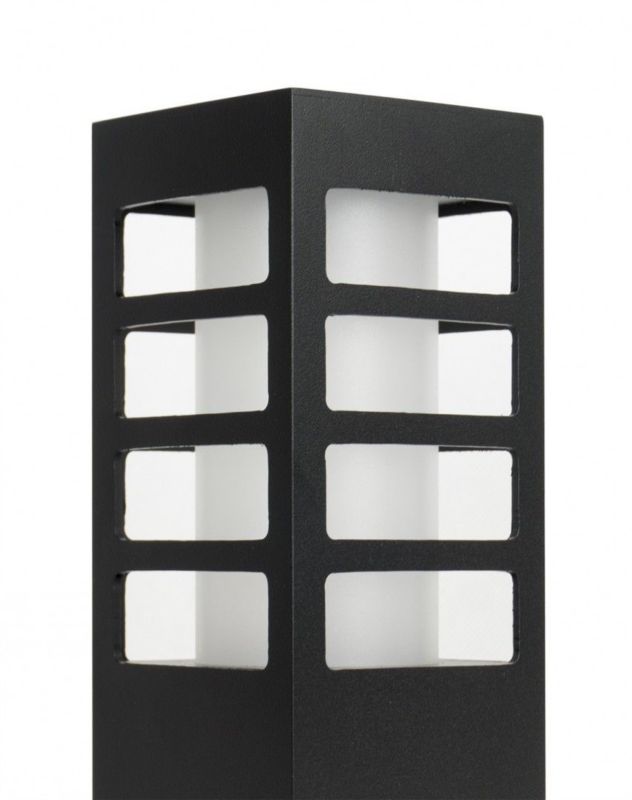 Lampa ogrodowa stojąca SU-MA Rado czarna 1 x E27 x IP54 wym: 75 x 8 x 8 cm - 1 szt.