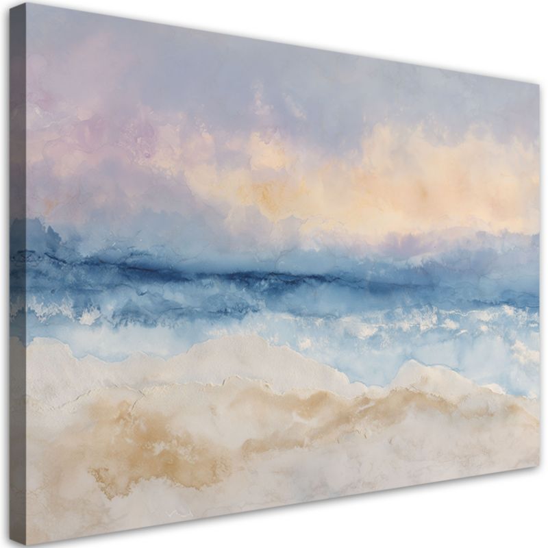 Obraz do salonu sypialni loftu biura Feeby Abstrakcyjna kompozycja 45x30cm 1szt