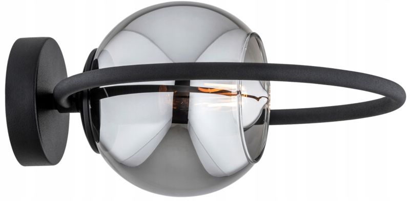 Kinkiet Elko-Lighting Saturn E27 Czarny 1 szt