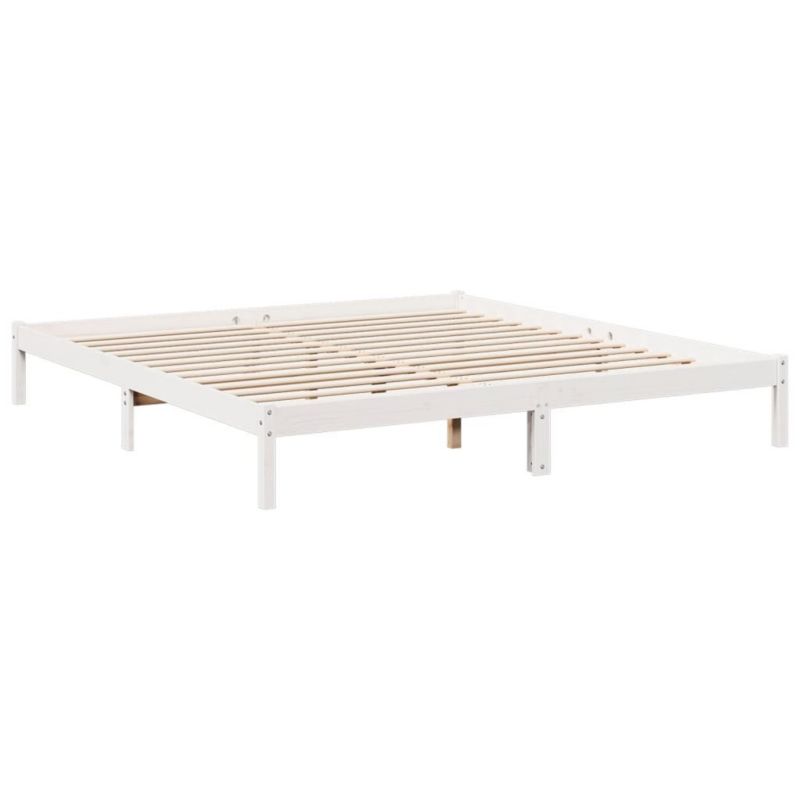 Łóżko drewniane WaszeMeble 180x220 cm białe WM-852425 1 szt.