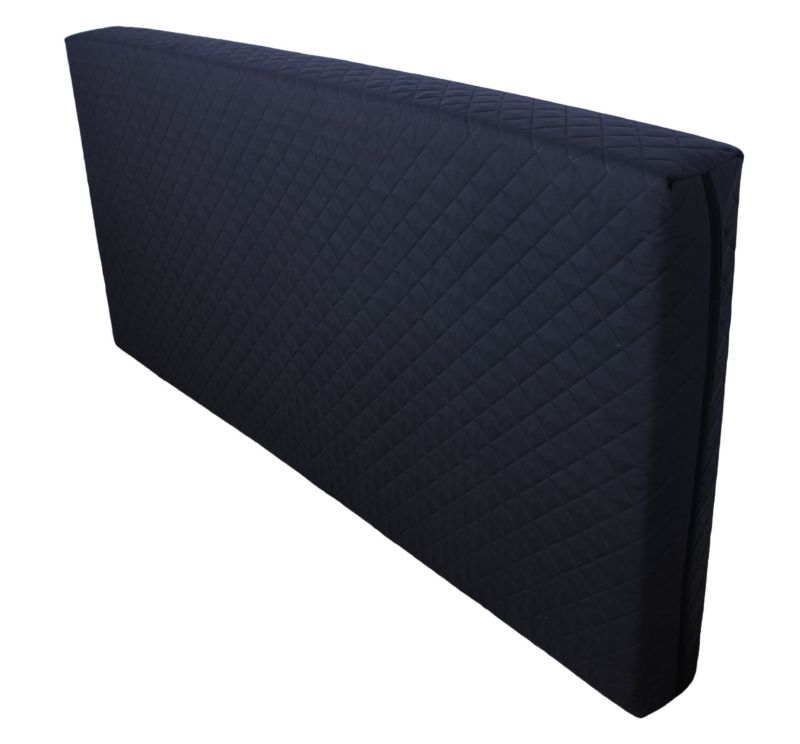 Pokrowiec na materac Kam-Pol czarny pikowany 90x200x20 1 szt.