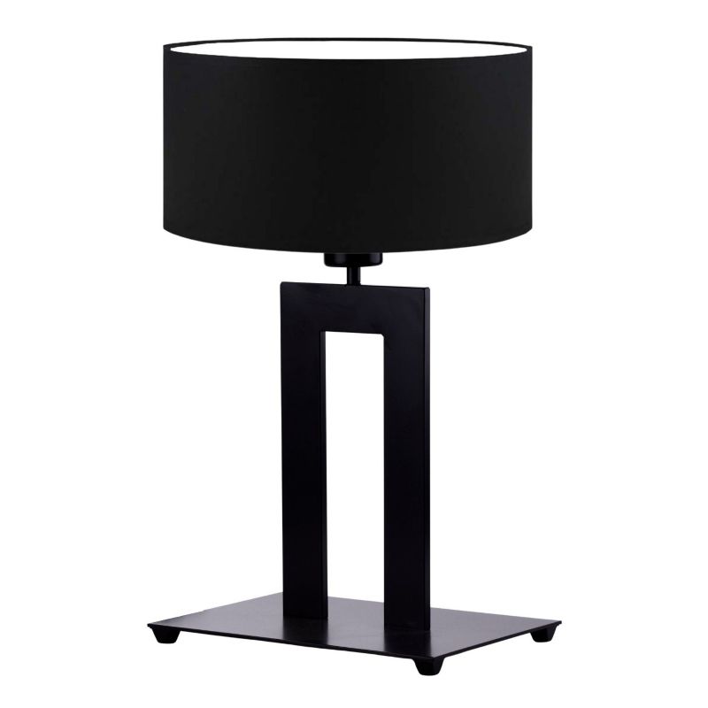 Lampka Nocna Volta Light Factory Blues Abażur Czarny 1xE27 1szt.