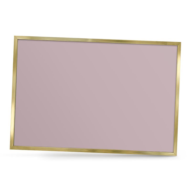 Tablica magnetyczna dekoracyjna ArtPrintCave 60x40 Pastelowy liliowy w złotej ramie 1szt