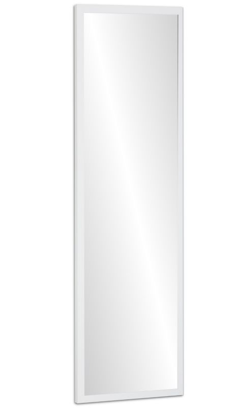 Lustro wiszące Profilmat 130x40 rama wąska biała 1szt.