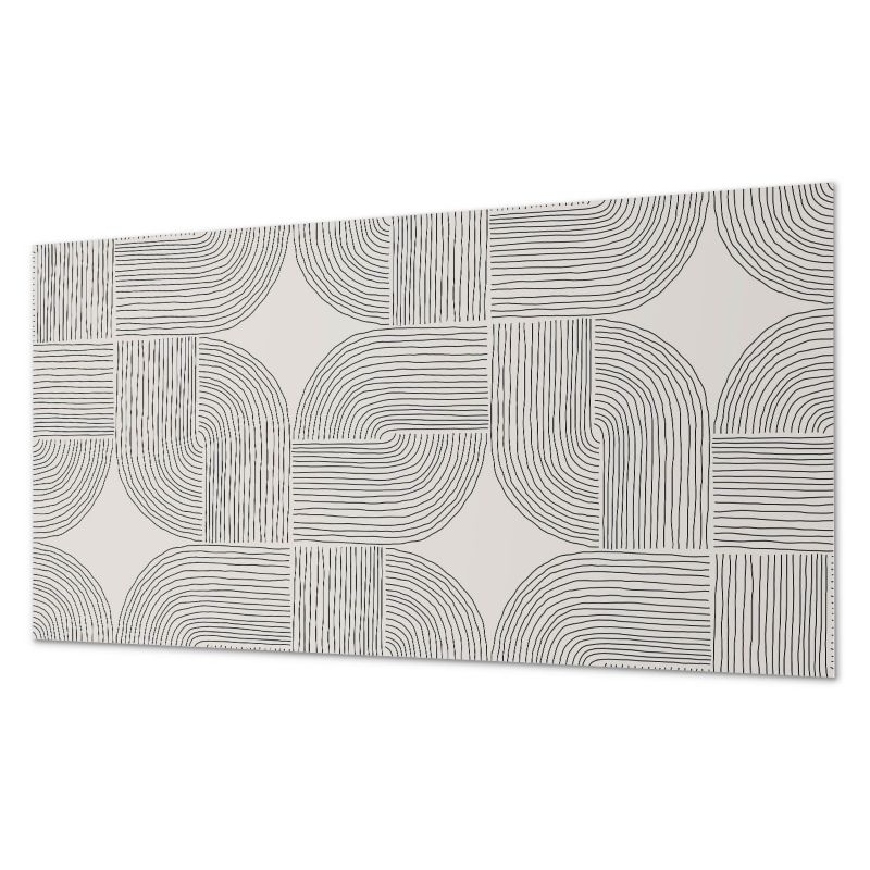 Ścienny Panel PCV Samoprzylepny ArtPrintCave 120x60 cm Geometryczne linie w układzie 1 szt.