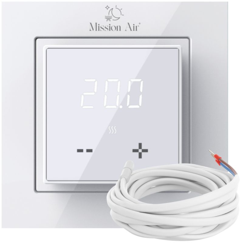 Regulator cyfrowy Mission Air ARIES LCD White 1 szt