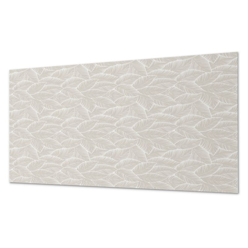 Okładzina Ścienna Z Grafiką PCV ArtPrintCave 120x60 cm Wzór liści w układzie 1 szt.