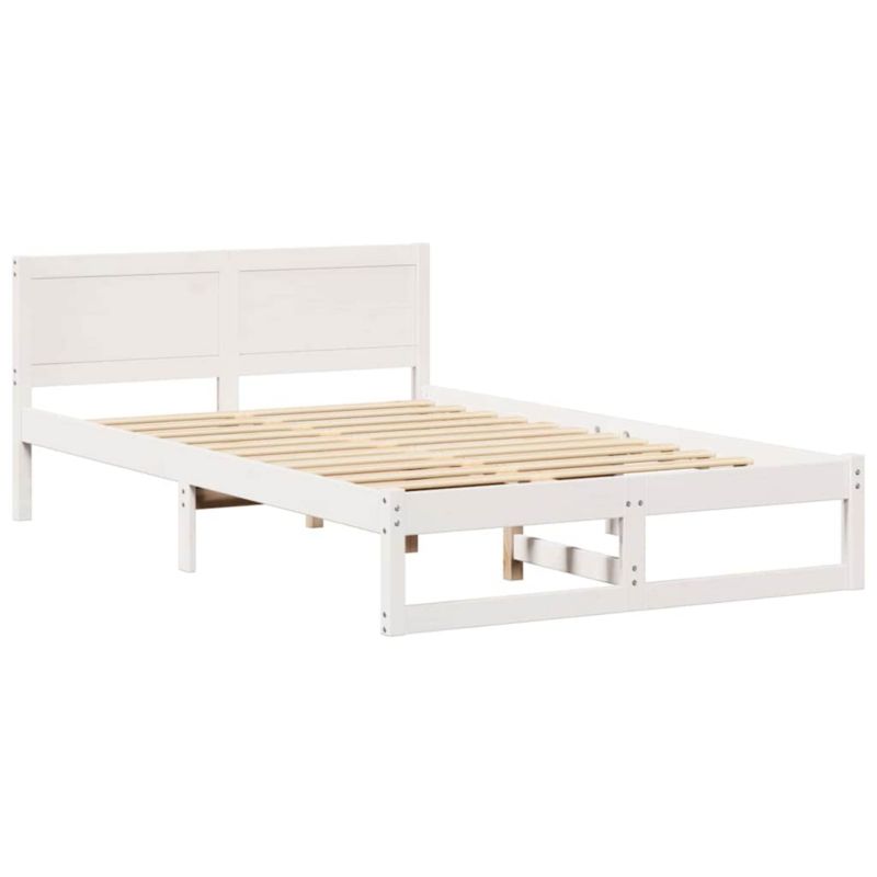 Rama łóżka WaszeMeble 120x200 cm Biały sosna WM-873284 1 szt.