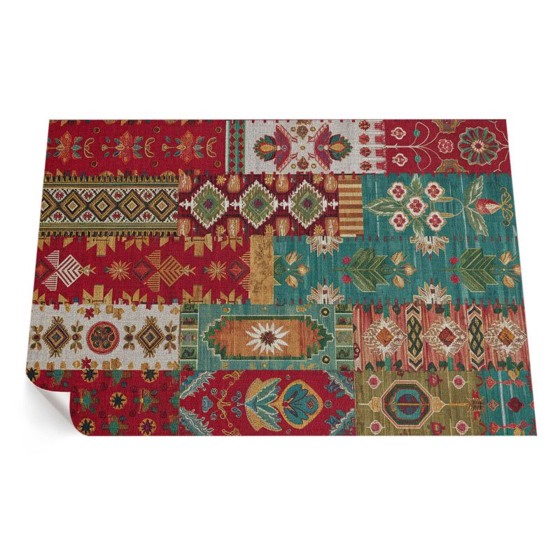 Balkonowy Dywan Winylowy UV ArtPrintCave 140x210 cm Wzorzysta abstrakcyjna w stylu tureckim 1 szt.