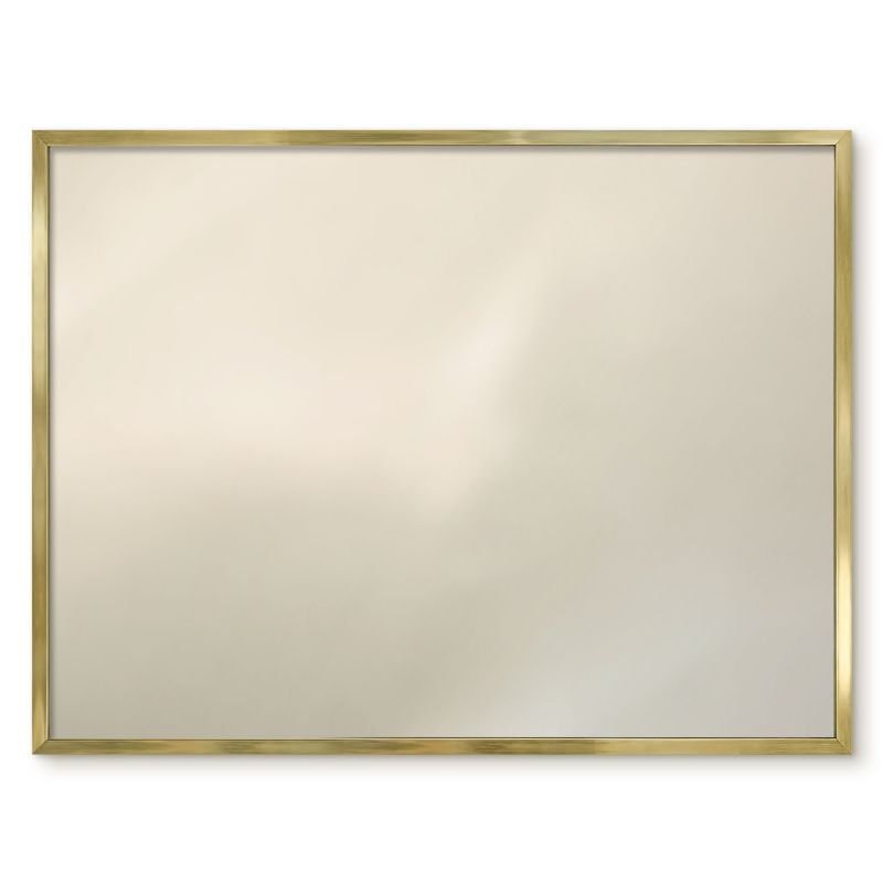 Tablica Magnetyczna W Ramie Tulup 80x60 cm Tonacja mgły - Złota rama Do salonu, sypialni 1 szt.