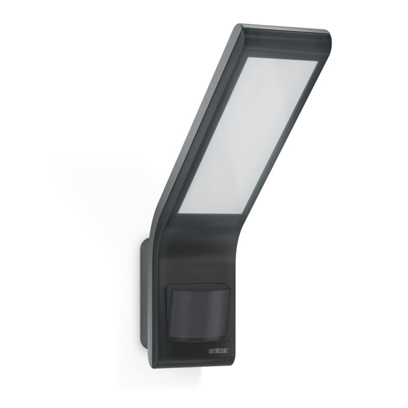 Naświetlacz z czujnikiem Steinel XLED slim S LED PIR 7,2W 3000K 648lm IP44 IK03 230V antracytowy / aluminium 1szt.