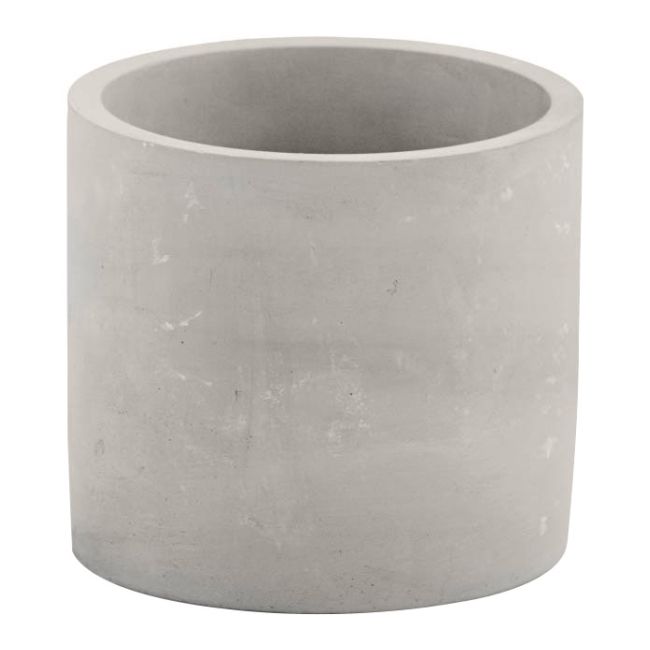 Osłonka doniczki Etno 23 cm szara