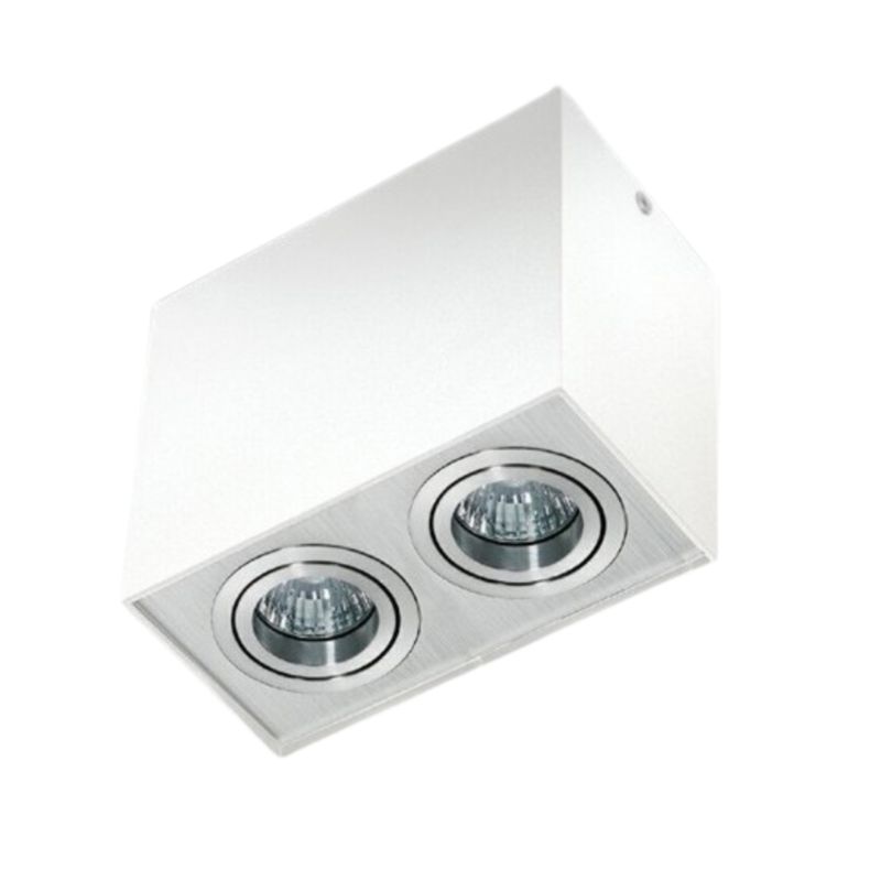Azzardo Eloy 2 Biała Lampa natynkowa LED GU10 2x35W 1 szt.