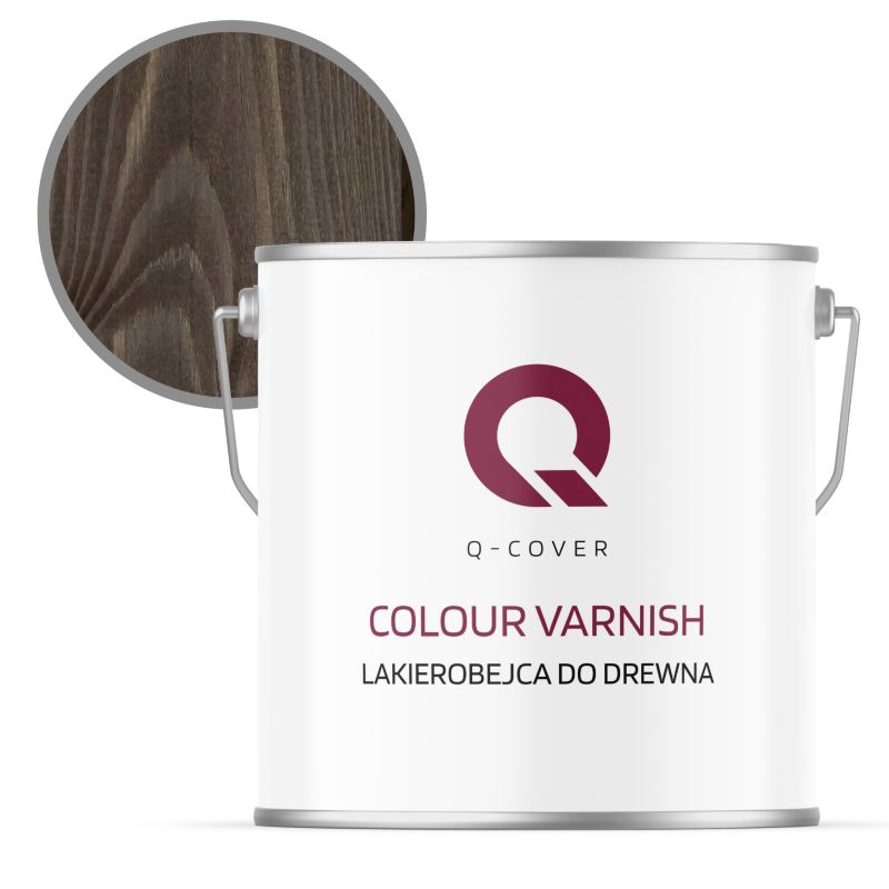 Lakierobejca do Drewna 3w1 Q-Cover Palisander Satyna 5L